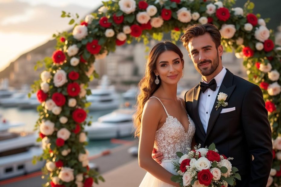 découvrez le mariage mémorable de charles leclerc, le prodige monégasque de la formule 1, avec alexandra saint mleux, une union qui a marqué les esprits.