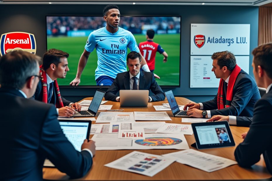 arsenal s'apprête à soumettre une offre pour bradley barcola, l'attaquant prometteur du psg, suscitant l'intérêt des fans et des experts du football.
