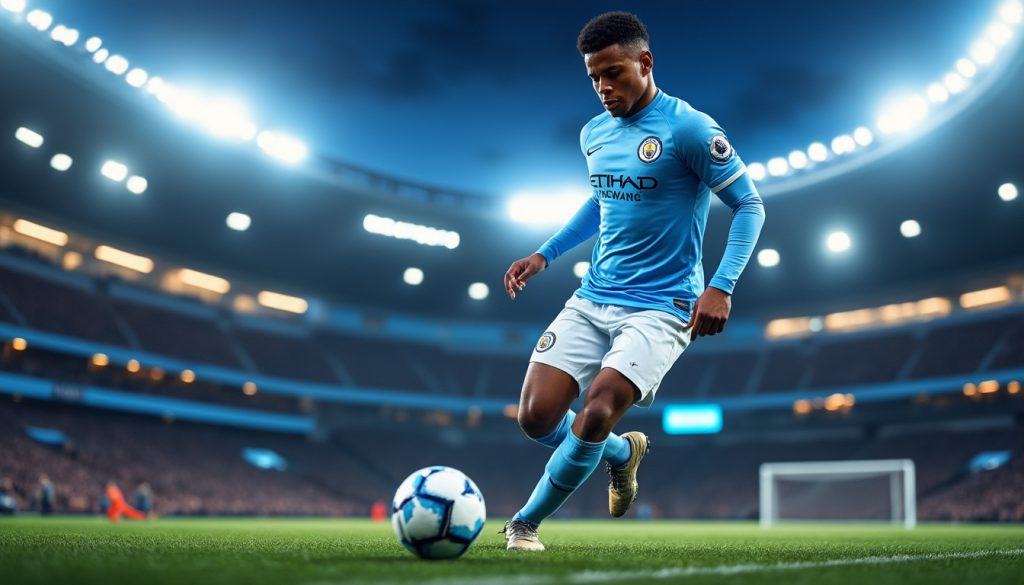 manchester city envisagerait un investissement de 150 millions d'euros pour recruter anderson, renforçant ainsi son effectif avec un joueur de haut niveau.