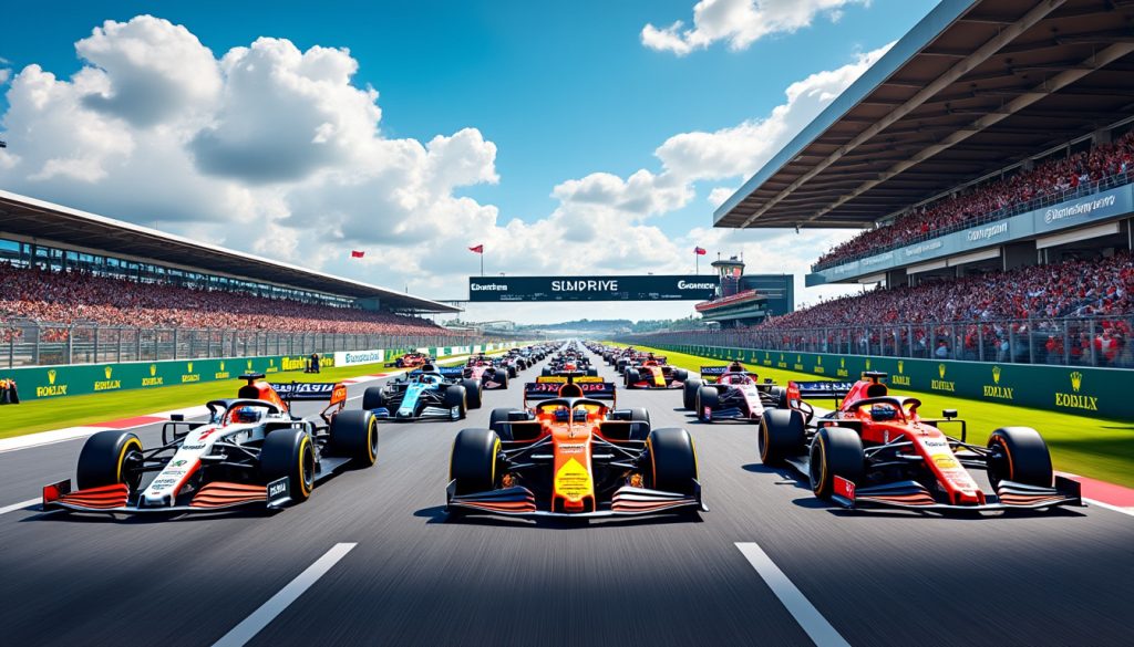 découvrez tout sur le grand prix de grande-bretagne de formule 1 2026 : horaires, diffusion tv et composition complète de la grille de départ pour ne rien manquer de cet événement majeur.