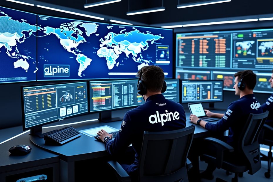 plongez au cœur de l’« ops room » d’alpine à enstone, véritable base stratégique où la formule 1 se joue sur la guerre des données et l'innovation technologique.