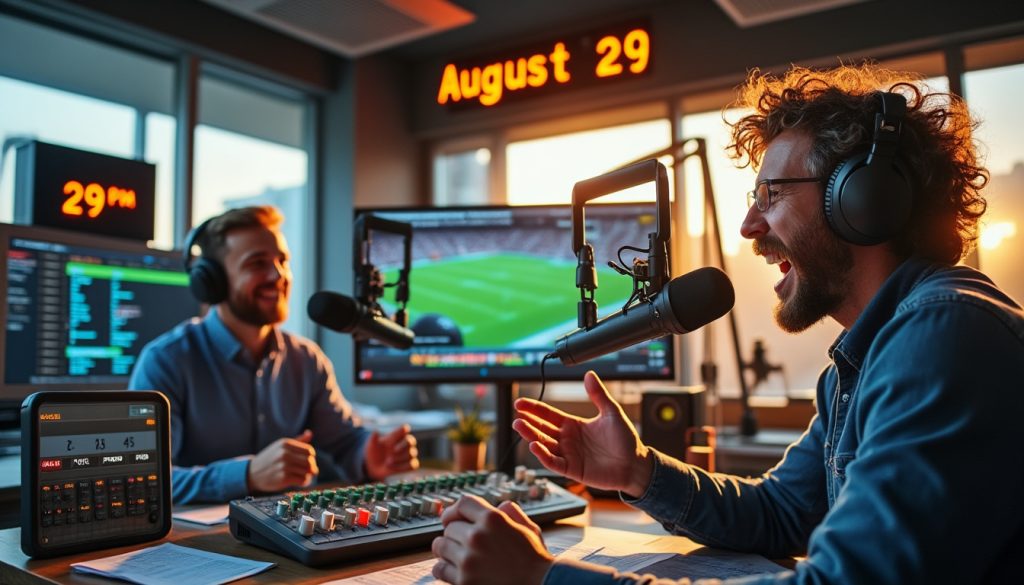 écoutez l'intégrale du podcast sport du 29 août, diffusé de 14h à 16h30, pour ne rien manquer des analyses et débats passionnants.