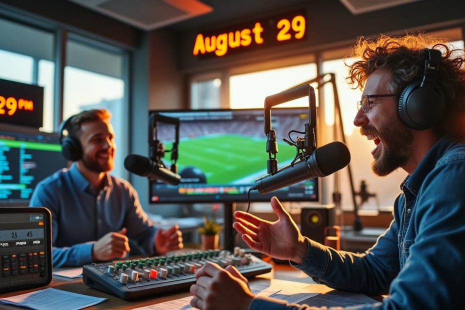 écoutez l'intégrale du podcast sport du 29 août, diffusé de 14h à 16h30, pour ne rien manquer des analyses et débats passionnants.