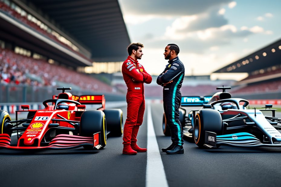 découvrez les enjeux de la rumeur selon laquelle ferrari pourrait remplacer charles leclerc par lewis hamilton en formule 1, et analysez les implications pour l'avenir de l'écurie.