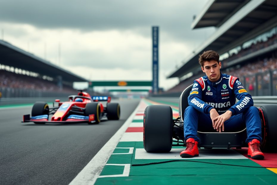 formule 1 : isack hadjar, pilote français prometteur, est toujours absent du grand prix d'italie à cause d'une blessure, suscitant inquiétude et soutien parmi ses fans.