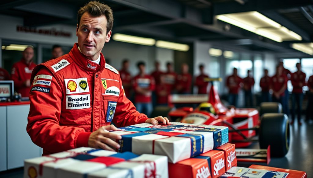michael schumacher recevait de nombreux sous-vêtements : découvrez qui les lui envoyait et l’histoire surprenante derrière ces cadeaux.