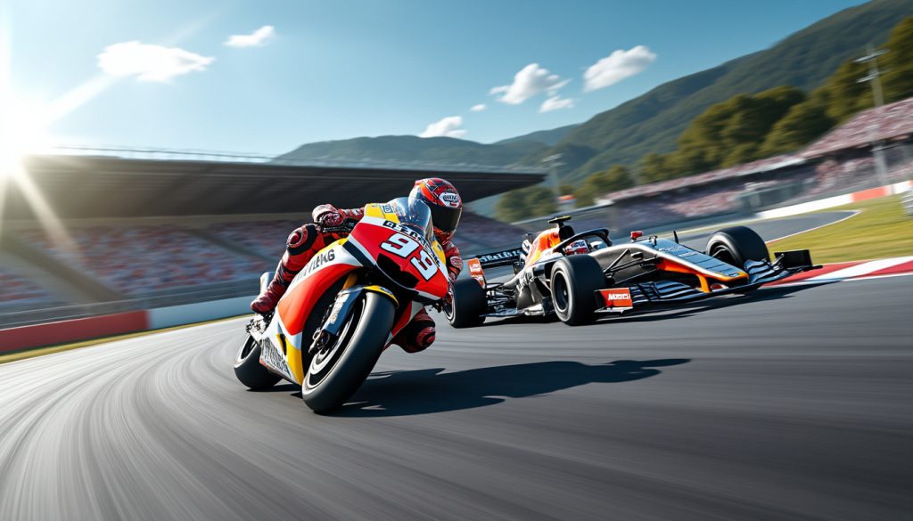 découvrez notre vidéo comparative entre motogp et f1 pour déterminer quelle discipline règne en maître sur la vitesse en circuit. sensations fortes garanties !
