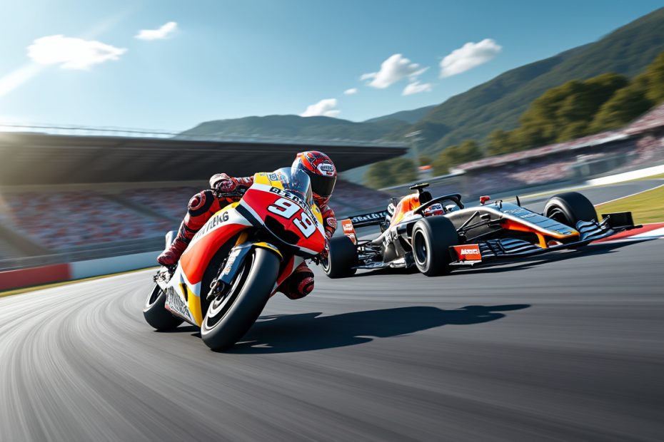 découvrez notre vidéo comparative entre motogp et f1 pour déterminer quelle discipline règne en maître sur la vitesse en circuit. sensations fortes garanties !