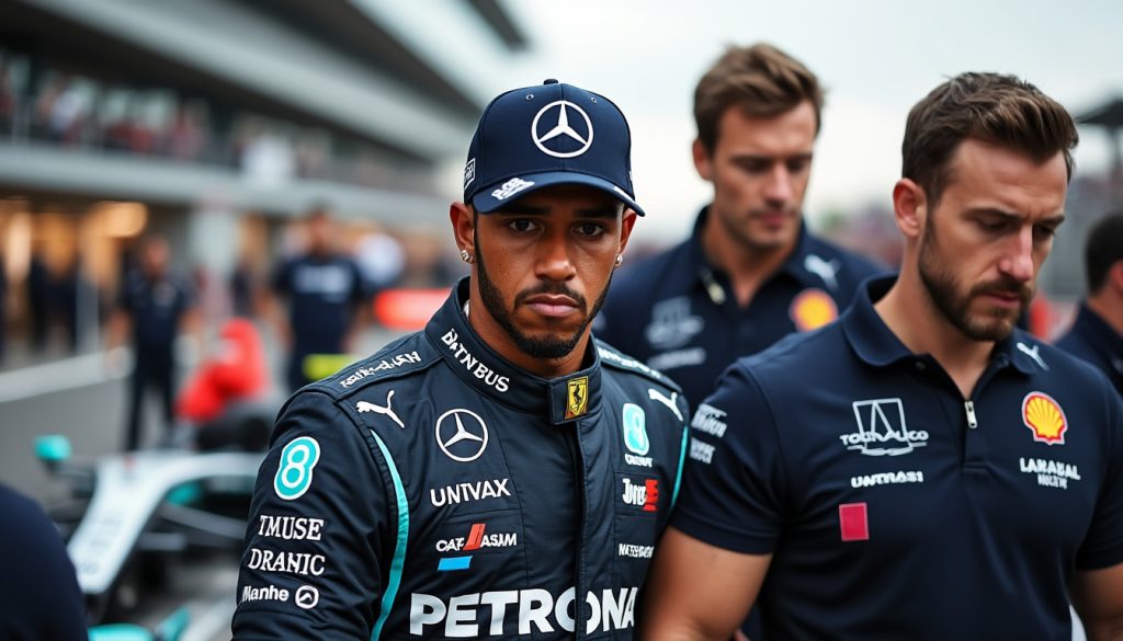 après le grand prix, lewis hamilton a été conduit au centre médical. découvrez les raisons de cette prise en charge et les nouvelles de son état de santé.